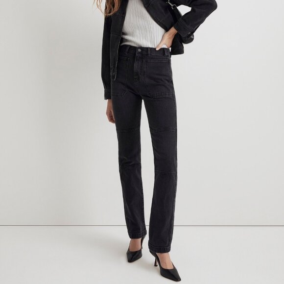 Madewell Denim - Madewell 90's Straight Utility Jeans - Camplin Wash - NWT - Size26